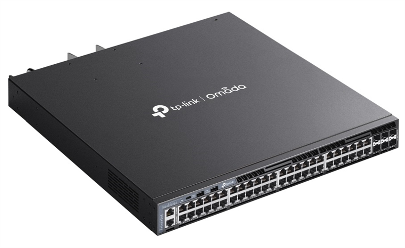 TP-Link SG6654XHP Стекируемый управляемый коммутатор 3-го уровня Omada с 48 гигабитными портами PoE+ и 6 портами SFP+