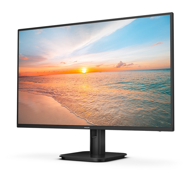 Монитор 27" Philips 27E1N2100A 1920x1080, WLED, 16:9, IPS, 300cd, 4ms, 1500:1, 178/178, VGA, HDMI, 120Hz, Speakers, Tilt, Internal, VESA, Black, 3y