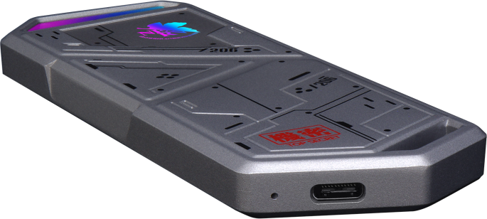 Бокс для диска ASUS ESD-S1C/SIL/G/AS EVA// 2230/2242/2260/2280, PCIe (NVMe), USB Type-C 3.2