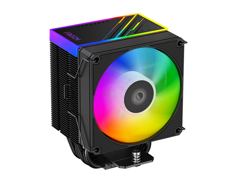 Кулер для процессора ID-COOLING FROZN A400 ARGB LGA1700/1200/115X/AM5/AM4 (15шт/кор, TDP 180W, PWM, 4 тепл.трубки прямого контакта, ARGB FAN 92mm) RET