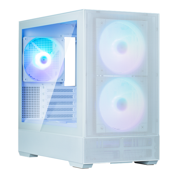 корпус ZALMAN P30 AIR, MATX, WHITE, WINDOW, 2xCombo (3.5'' or 2.5''), 3x2.5", 1xUSB TYPE-C, 1xUSB3.0, FRONT 2x140mm ARGB, REAR 1x140mm ARGB (после тестирования)