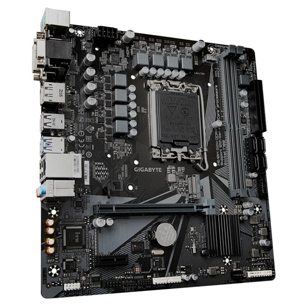 Материнская плата GIGABYTE H610M S2H V3 DDR4, LGA1700, H610, 2*DDR4, 4*SATA, 1*M.2, 2*USB 3.2, 4*USB 2.0, 1*PCIx16, 1*PCIx1, D-Sub+HDMI+2*DP, mATX