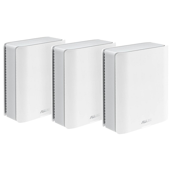 Беспроводной маршрутизатор ASUS BT10(W-3-PK), WiFi 7 2x10G 1G USB 11529+5764+688Mbps 6GHz/5GHz/2.4GHz 90IG08Y0-MO3C20
