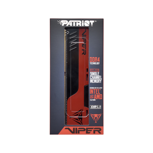 Оперативная память Patriot Viper ELITE II DDR4 DIMM 16GB 3200MHz SINGLE 1*16GB CL18 18-22-22-42 1.35V