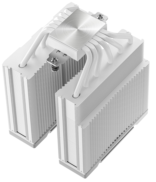 Кулер для процессора DEEPCOOL AK620 G2 WH LGA1851/1700/1200/115X/AM5/AM4 (8шт/кор, TDP 260W, PWM, DUAL Fan 120mm, 6 тепл. трубок, Copper Base, Wood-grain top cover, белый) RET (R-AK620G2-WHNNMN-GJD)