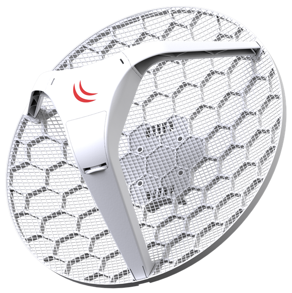 Точка доступа MikroTik LHG 5 Tripack (Three units of LHG 5 with 24.5dBi 5GHz antenna, Dual Chain 802.11an wireless, 600MHz CPU, 64MB RAM, 1x LAN, POE, PSU, RouterOS L3) – all t (незначительное повреждение коробки)