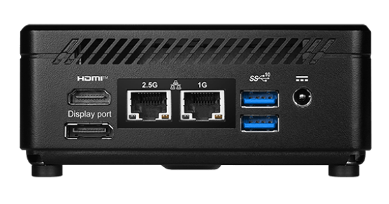 Персональный компьютер MSI Cubi 5 12M Core i3-1215U (1.2GHz), 8Gb DDR4 SO-DIMM, 256GB SSD M.2, Intel UHD Graphics, noDVD, WiFi, BT, 65W, VESA Mount kit, no keyboard&mouse, NoOS, 1y war-ty