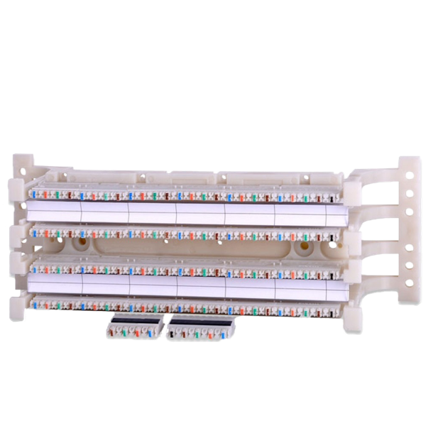 Кросс-панель Lanmaster LAN-WS110-100FT 10 типа, 100  пар,  настенная,  с модулями