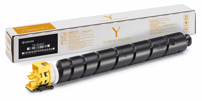(Спец.цена) Оригинальный картридж Kyocera TK-8345Y 1T02L7ANL0 (12000 стр., Жёлтый) для Kyocera TASKalfa 2552ci