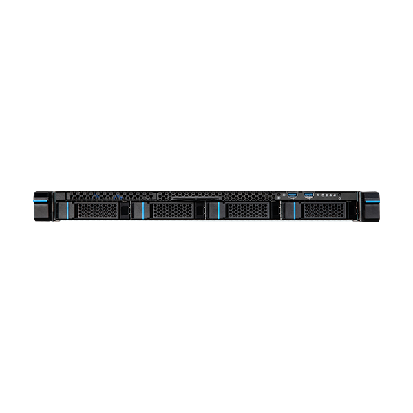 Серверная платформа MSI S1102-01 Rack 1U, 1xAM5 (EPYC 4004/4005,Ryzen 7000/9000,105W), 4xDDR5/5200(192GB), 4xSATA HS + 2x2.5in int, 2xM.2 2280/22110 PCIe4x4, 1xPCIe4 x16 FHHL, 2x10GbE+Mgmt, noRAID, 2x450W, Rails