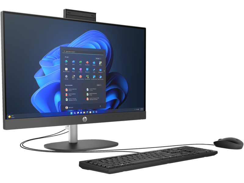 Моноблок HP ProOne 240 G10 All-in-One NT IPS 23,8"(1920x1080)Core Ultra-7 155U,16GB,512GB,eng/rus usb kbd,WiFi,BT,5MP,Gray,Win11Pro,1Wty
