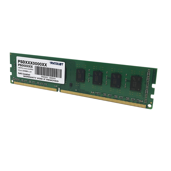 Оперативная память Patriot SL DDR3L DIMM 4GB 1600MHz CL11 1*4GB 11-11-11-28 1.35V