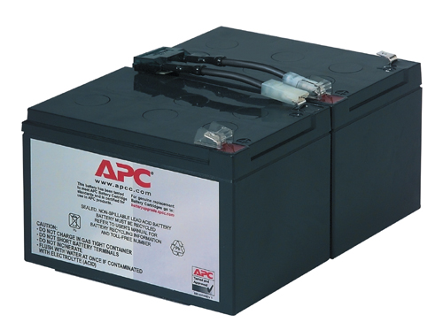 Комплект сменных батарей для Источника Бесперебойного Питания  APC Battery replacement kit for SUA1000I, BP1000I, SU1000I, SU1000INET, SU1000RMINET, SU700X167, SUVS1000I (сборка из 2 батарей)