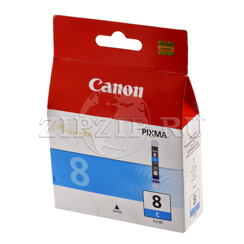 Картридж струйный Canon CLI-8C 0621B024 голубой оригинальный