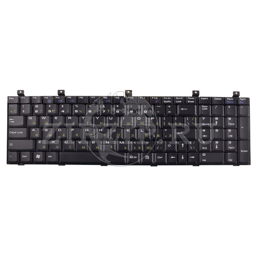 Клавиатура для ноутбука Roverbook Explorer W700 wh Черная
