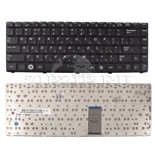 Клавиатура для ноутбука Samsung R420 R423 R425 R428 R429 R439 R440 R467 R468 R470 R480 BLACK черная