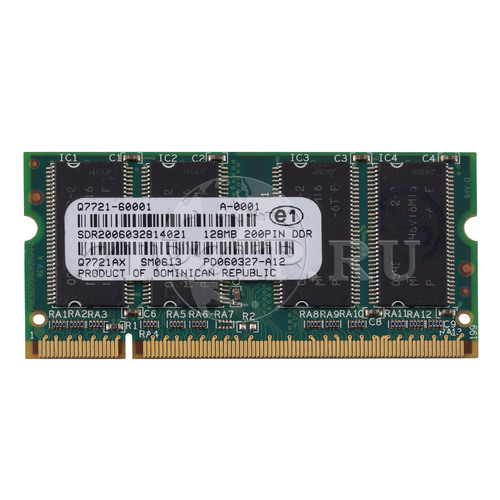 Модуль памяти  128MB 167MHz 200 pin