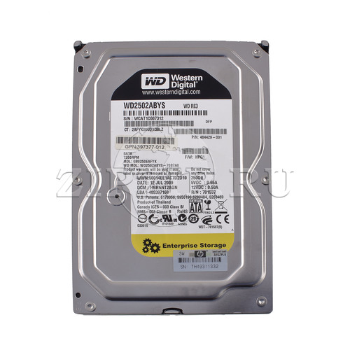 Жесткий диск  HDD 250GB 7200rpm SATA 2.5" A160 (Original)