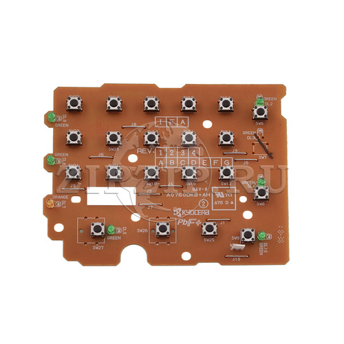 З/ч KYOCERA Плата PARTS PWB ASSY H PANEL KEY-R SP 302NM94090