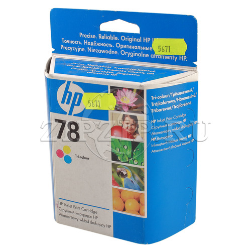 Картридж цветной HP Deskjet 920, 930, 932, 935, 940, 948, 950, 952, 955, 959, 960, 980, 990, 995, 1180, 1220, 3810, 3816, 3820, 3822, 6122, 6127 и 9300, принтеры HP Photosmart p1000, p1100, 1115, 1215, 1218 и 1315, цветные копиры HP 180 (Original)