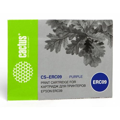 Картридж ленточный пурпурный Epson ERC09 (Cactus)