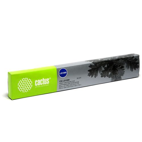 Картридж ленточный черный Epson LQ-1000/1050/1070/1170/FX/LX-1000/1050/1070/115 (Cactus)