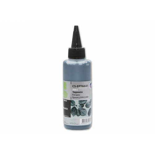 Чернила черный 100мл Epson L100/L110/L120/L132/L200/L210/L222/L300/L312/L350/L (Cactus)