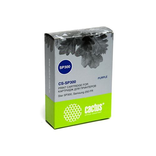 Картридж ленточный фиолетовый Samsung Star SP300/250 FR (Cactus)