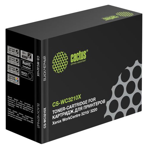 Тонер Картридж 106R01487 черный (4100стр.) (Cactus)