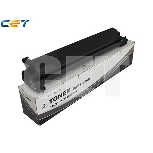 Тонер-картридж TN-213K/214K/314K Black, 460г, 25000 стр. (CET)