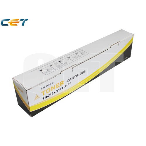 Тонер-картридж TN-213Y/214Y/314Y Yellow, 360г, 20000 стр. (CET)
