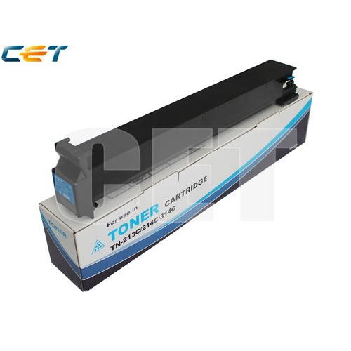 Тонер-картридж TN-213C/214C/314C Cyan, 360г, 20000 стр. (CET)