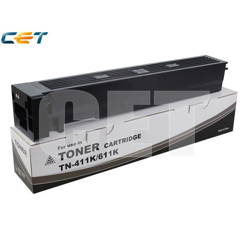 Тонер-картридж TN-411K/TN-611K черный, 690г, 45000 стр. (CET)