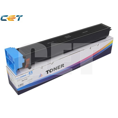 Тонер-картридж TN-711C Cyan, 535г, 31500 стр. (CET)