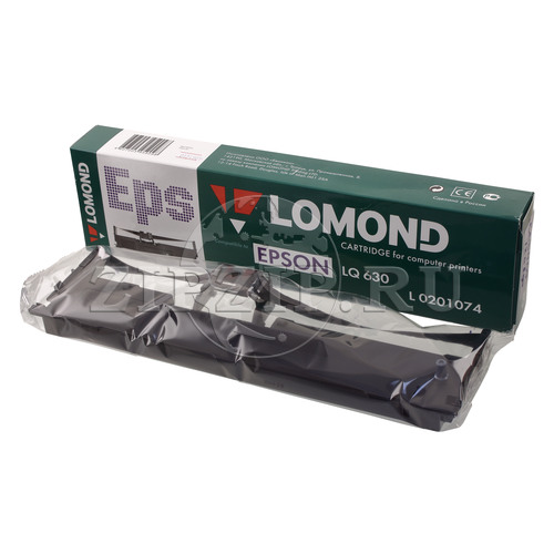 Картридж ленточный  черный Epson LQ-630K/635K/730K (LOMOND)