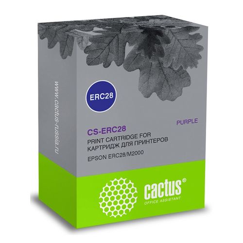 Картридж Epson ERC-28 фиолетовый (Cactus)