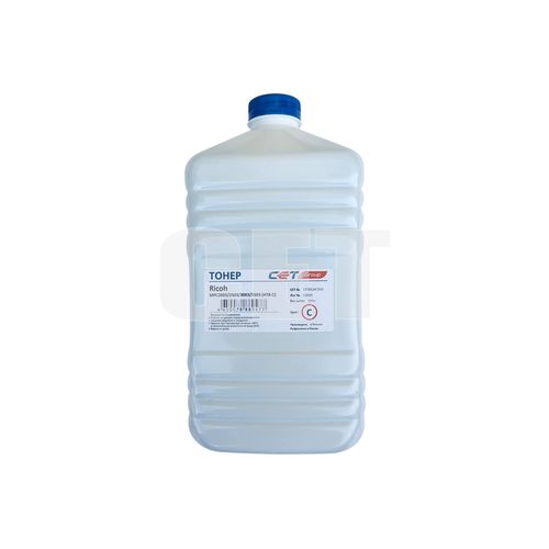 Тонер HT8-C Cyan, 500г/бут, (унив.) (CET)