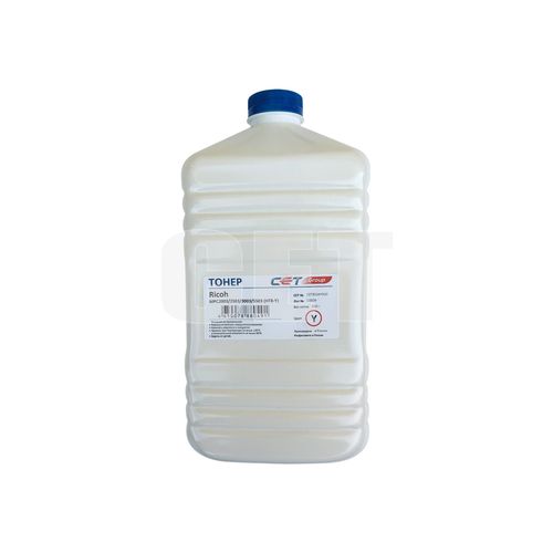 Тонер HT8-Y Yellow, 500г/бут, (унив.) (CET)