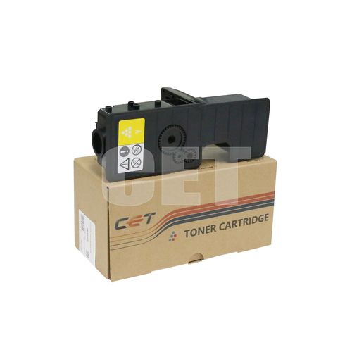 Тонер-картридж (PK208) Yellow, 45г, 3000 стр. (CET)