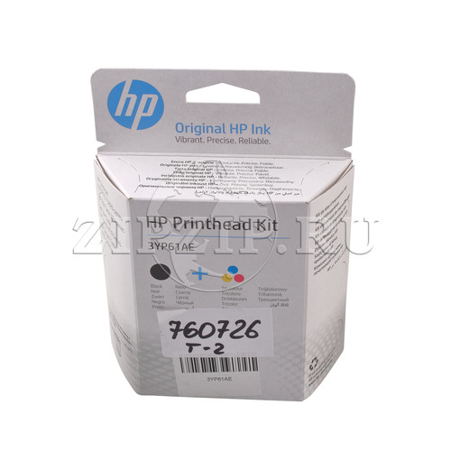 Комплект печатающих головок HP GT 3YP61AE (M0H51A черная и M0H50A трехцветная)  HP DeskJet серии GT5800 / HP Ink Tank серии 100/300/400 и HP Smart Tank серии 300/400 (Original)