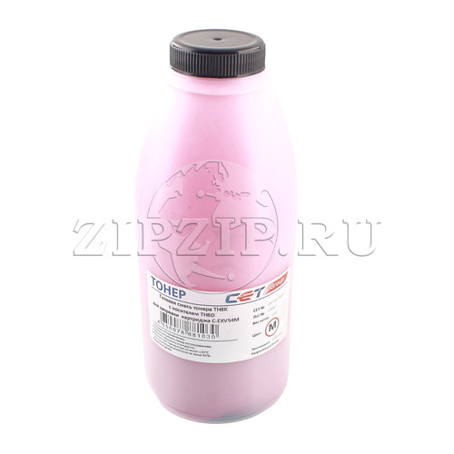 Тонер TF8M + носитель TF8D Magenta, 232г/бут (CET)