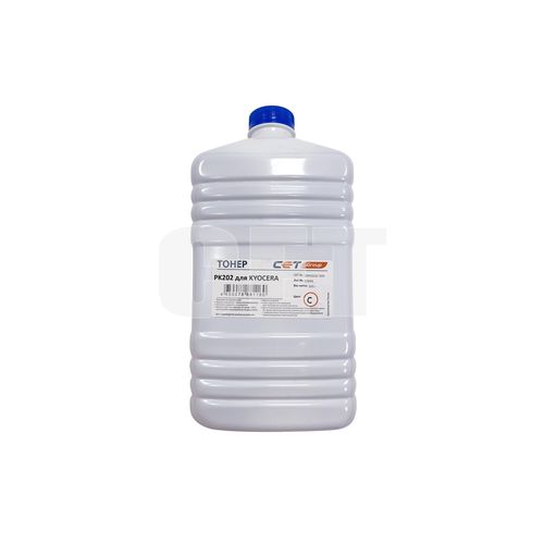 Тонер PK202 Cyan, 500г/бут, (унив.) (CET)