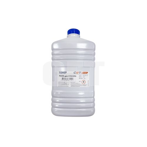 Тонер PK206 черный, 500г/бут, (унив.) (CET)