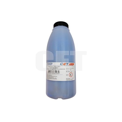Тонер CE08-C (CPT) + носитель CE08-D Cyan, 360г/бут (CET)