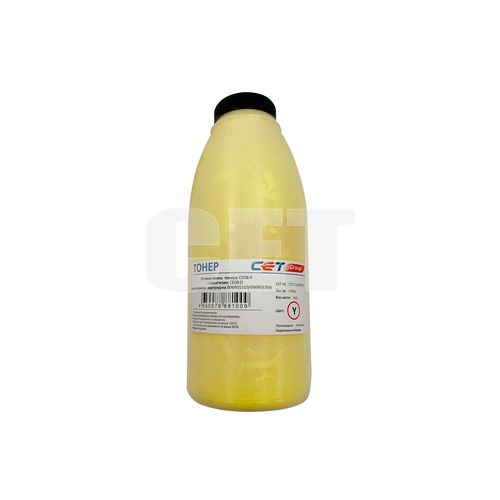 Тонер CE08-Y (CPT) + носитель CE08-D Yellow, 360г/бут (CET)