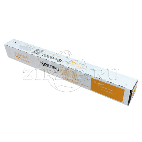 Тонер-катридж Kyocera TK-8365Y (желтый) ресурс 12 000 отп. (Original)