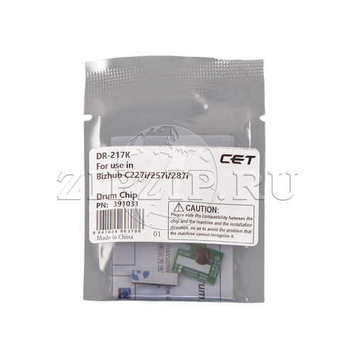 Чип драм-юнита DR-217K (CET) Black, 105000 стр. (CET)