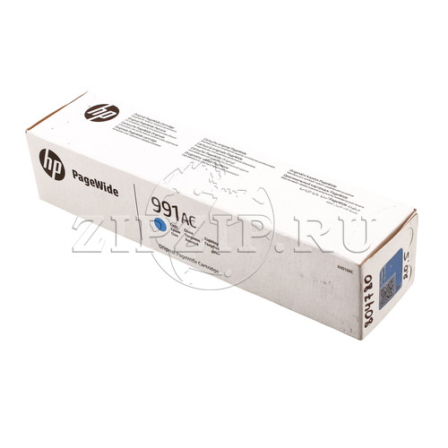 Картридж HP 991AC струйный, голубой, экстраповышенной ёмкости (16000 стр)