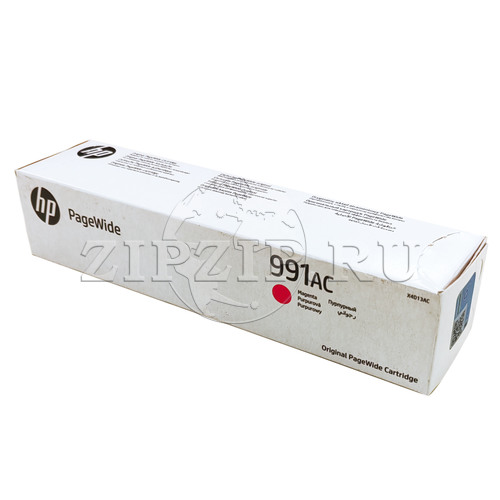 Картридж струйный HP X4D13AC 991AC для HP PageWide 750dw Pro HP PageWide 772dn Pro HP PageWide 774dn Pro HP PageWide 777z Pro, пурпурный
