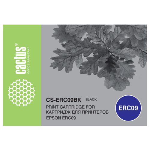 Картридж матричный Cactus CS-ERC09BK черный для Epson ERC09 (Cactus)